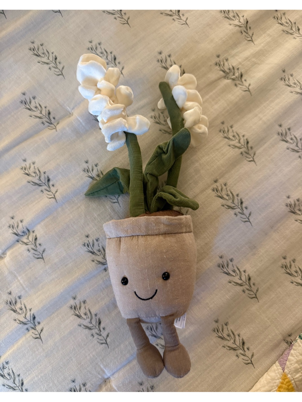 Jellycat Amuseable White Orchid retired and hard to find